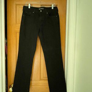 Levi's Black Jeans Size 10 Stright leg